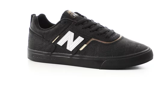 all black new balance skate shoes