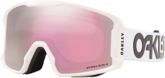 Oakley Line Miner M Goggles - factory pilot white/prizm hi pink iridium lens - view large