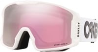 Oakley Line Miner L Goggles - factory pilot white/prizm hi pink iridium lens