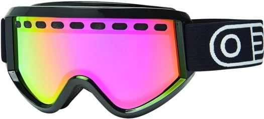 Airblaster Pill Air Goggles - gloss black/red air radium lens - view large