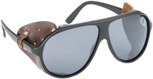 Airblaster Polarized Glacier Sunglasses - gloss black polarized lens - view large