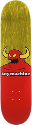 Toy Machine Monster 8.0 Skateboard Deck - yellow - view large