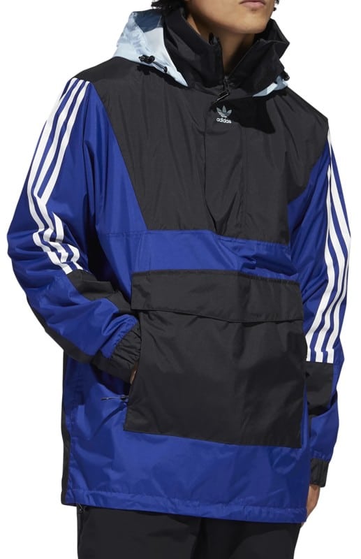 Adidas Anorak Jacket - mystery ink/black/ice blue | Tactics