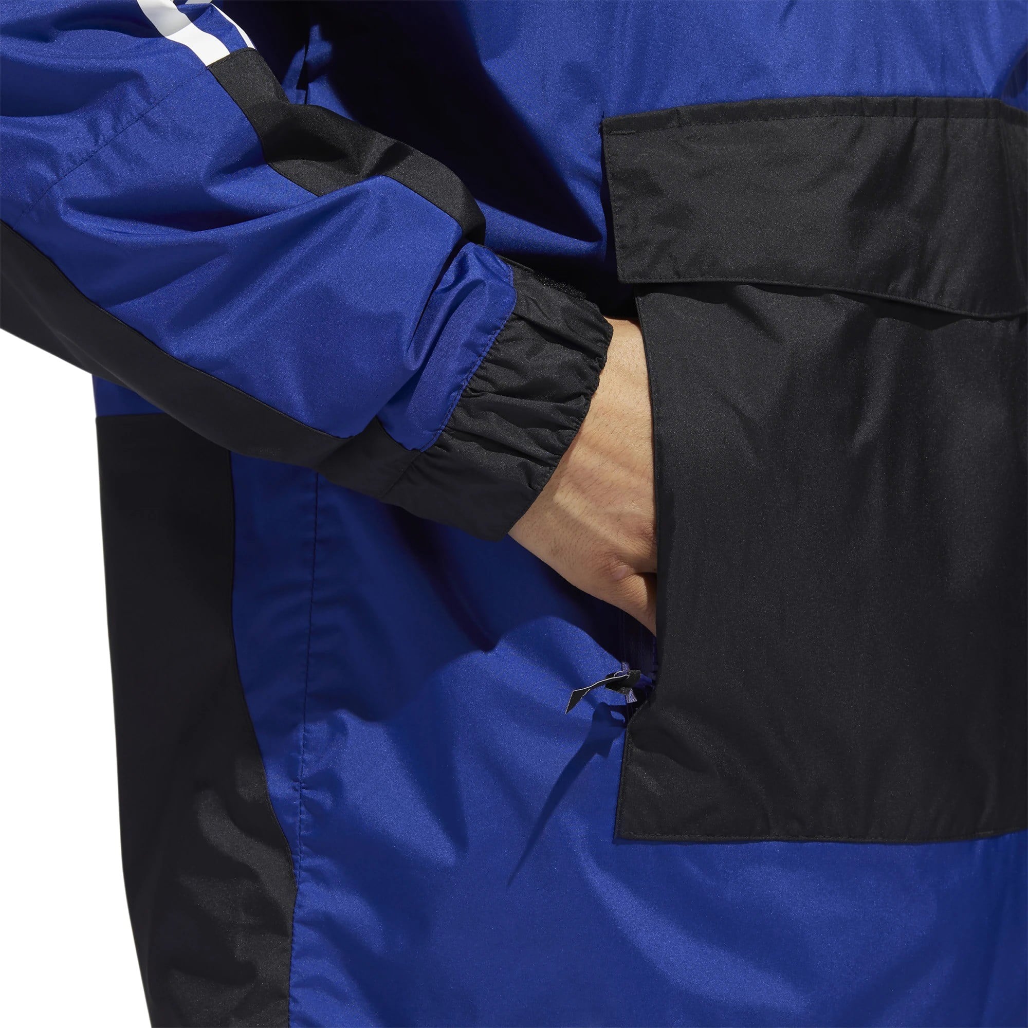 Adidas Anorak Jacket - mystery ink/black/ice blue | Tactics