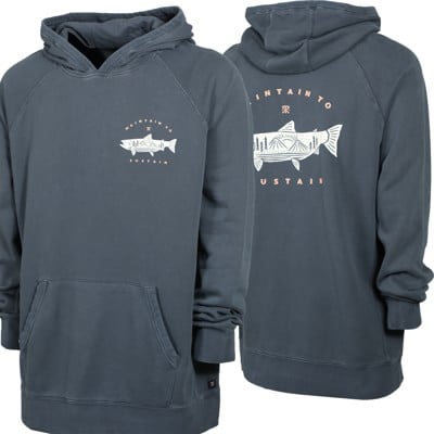 Roark Salmon Mountain Hoodie - navy - view large