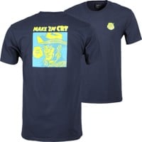 HUF Make Em Cry Dude T-Shirt - french navy