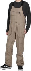 Volcom Roan Bib Overall Pants - teak