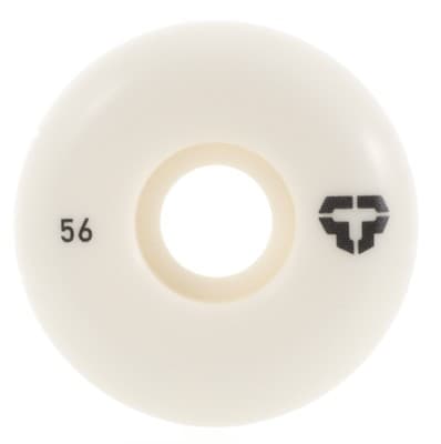 Tactics T-Logo Skateboard Wheels - white 56 (99a) - view large