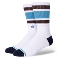 Stance Boyd Infiknit Sock - white/brown/blue