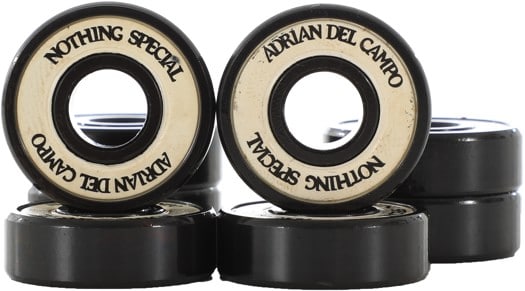 Nothing Special Adrian Del Campo Pro Skateboard Bearings - white - view large