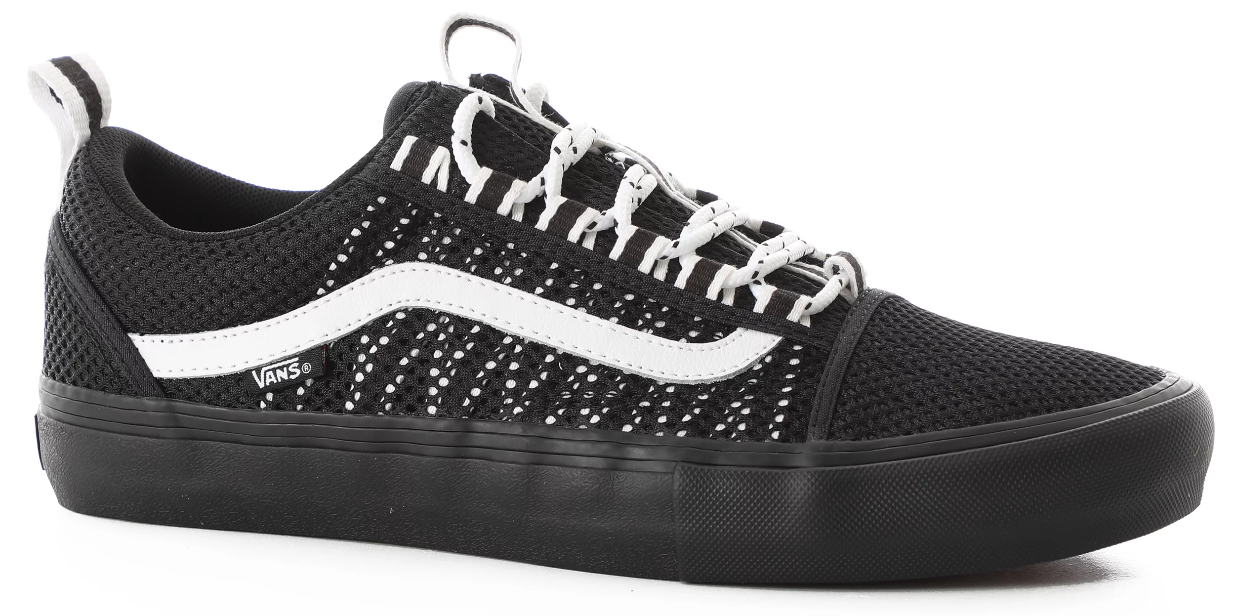climax Beïnvloeden Zee Vans Old Skool Pro Sport Skate Shoes - black/black/white | Tactics