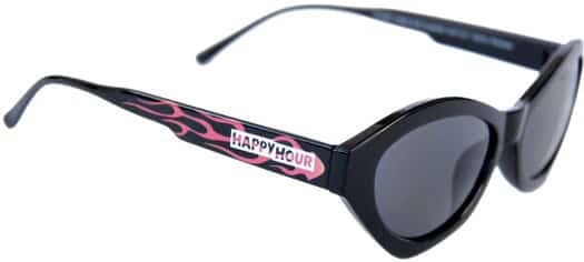 Happy Hour Mind Melter Sunglasses - black flame/black - view large