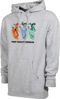 Tactics Push Equality Hoodie - heather grey - view large