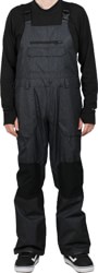 Volcom Roan Bib Overall Pants - black static