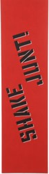Shake Junt SJ Sprayed Skateboard Grip Tape - red/black spray