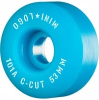 Mini Logo C-Cut Skateboard Wheels - blue 2 (101a)