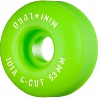 Mini Logo C-Cut Skateboard Wheels - green 2 (101a)