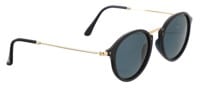 Glassy Klein Polarized Sunglasses - gold/black polarized lens