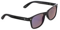 Glassy Leonard Polarized Sunglasses - black/blue mirror polarized lens
