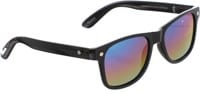 Glassy Leonard Polarized Sunglasses - black/color fade polarized lens