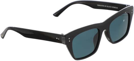 Glassy Santos Polarized Sunglasses - black/black polarized lens - view large
