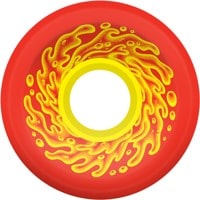 Santa Cruz Slime Balls Cruiser Skateboard Wheels - red/yellow (78a)