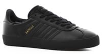 Adidas Gazelle ADV Skate Shoes - core black/core black/gold metallic