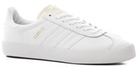 Adidas Gazelle ADV Skate Shoes - footwear white/footwear white/gold metallic