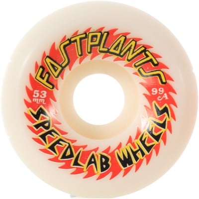 Speedlab Fastplants Skateboard Wheels - white (99a) - view large