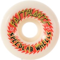 Speedlab Fastplants Skateboard Wheels - white (99a)