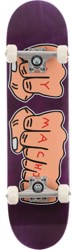 Toy Machine Fists 7.375 Mini Complete Skateboard - purple