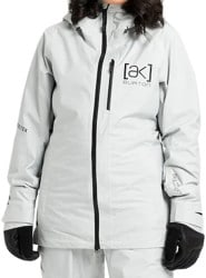 Burton Women's AK Upshift GORE-TEX 2L Jacket - solution dyed light gray