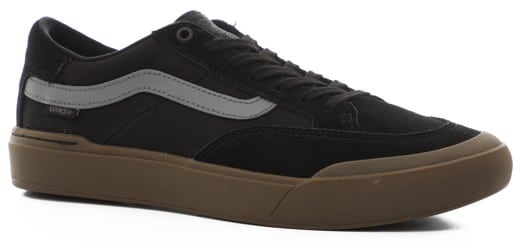 Vans Berle Pro Skate Shoes - black/dark gum - view large