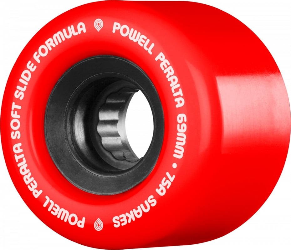 Powell Peralta Snakes Cruiser Skateboard Wheels red v2 (75a) Tactics