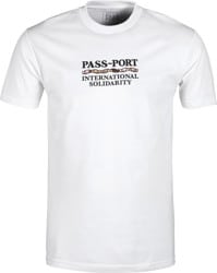 Passport Intersolid T-Shirt - white