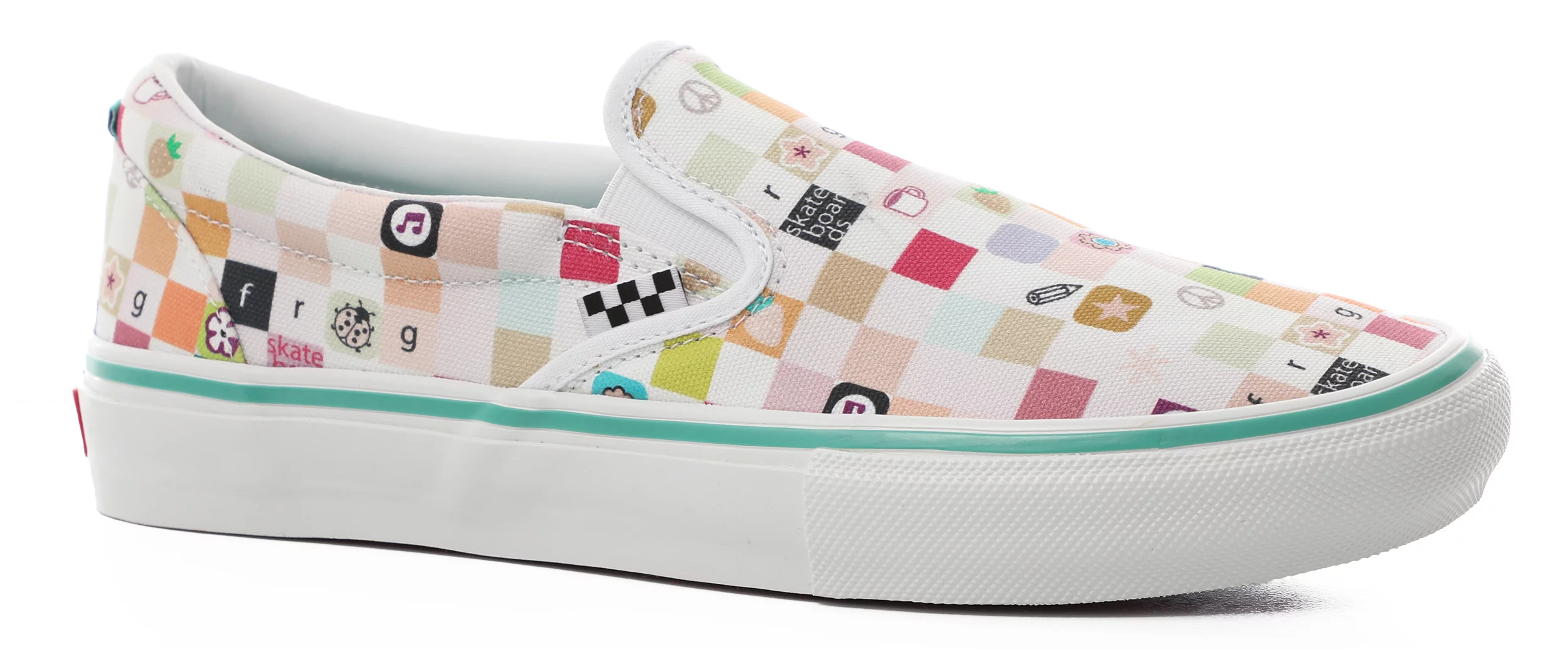 vans slip on frog