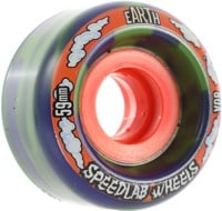 Speedlab Globes Cruiser Skateboard Wheels - blue/green swirl (80a)