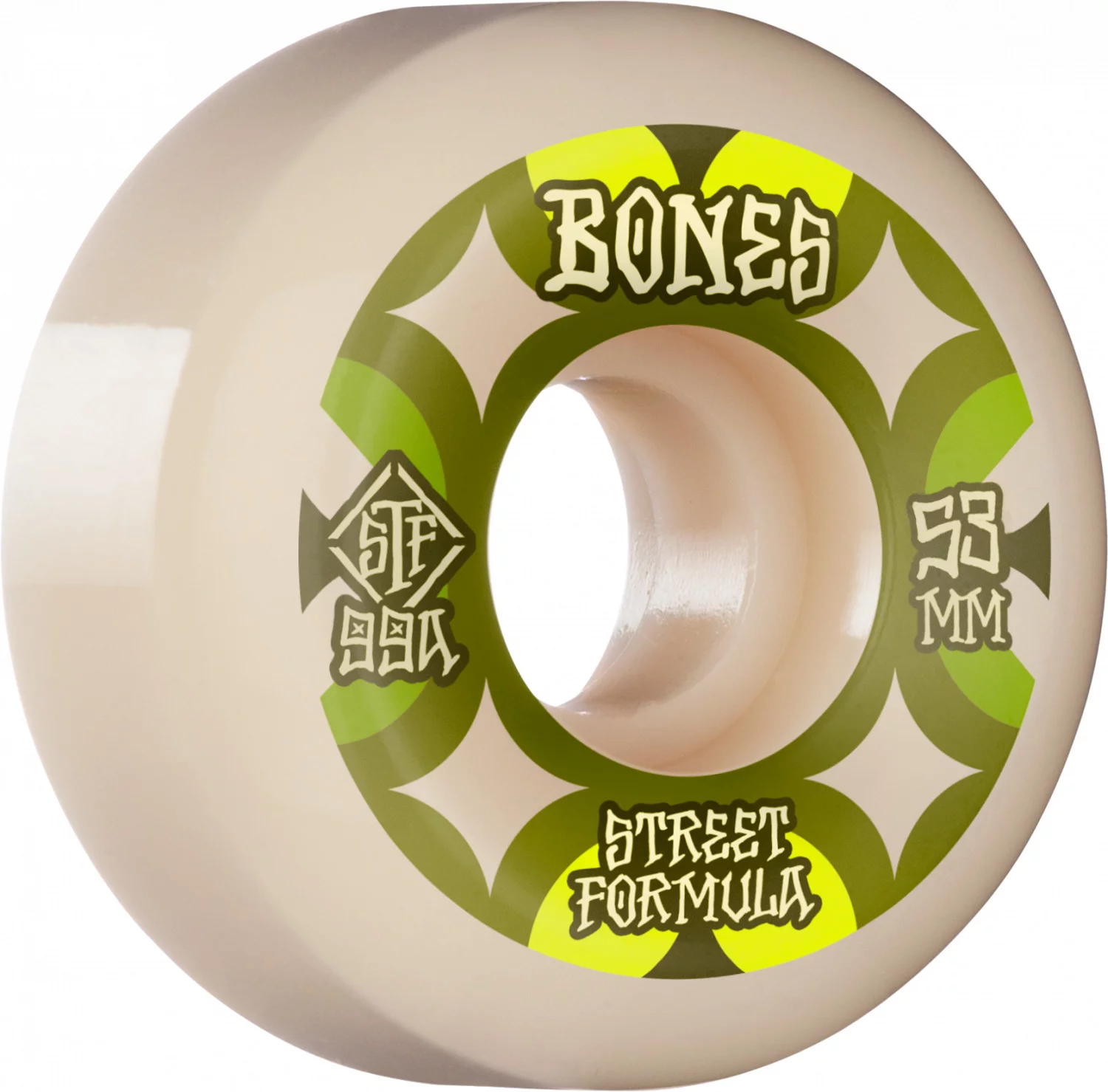 Bones STF V5 Sidecuts Skateboard Wheels - retros (99a) | Tactics