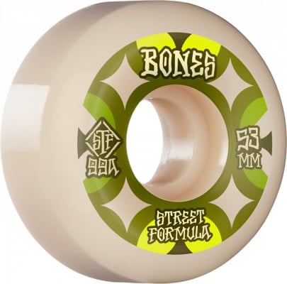 Bones STF V5 Sidecuts Skateboard Wheels - retros (99a) - view large