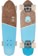 Globe Blazer 26" Cruiser Skateboard Complete - coconut/sky