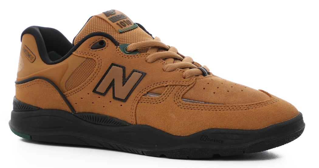 New Balance Numeric 1010 Skate Shoes - brown/black - Free Shipping | Tactics