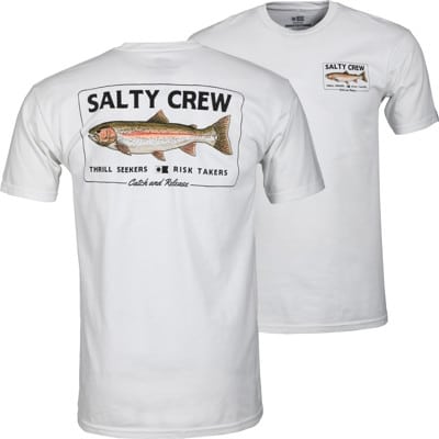 Salty Crew Steelhead T-Shirt - white - view large