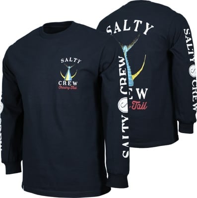 Salty Crew Tailed L/S T-Shirt - navy - view large