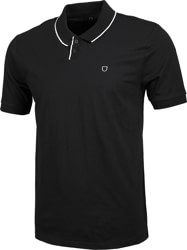 Brixton Proper Polo Shirt - black/white