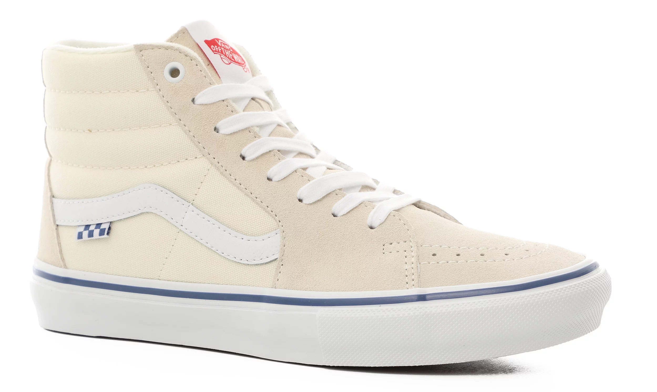 Vans Skate Sk8-Hi Shoes - white - Free Shipping | Tactics