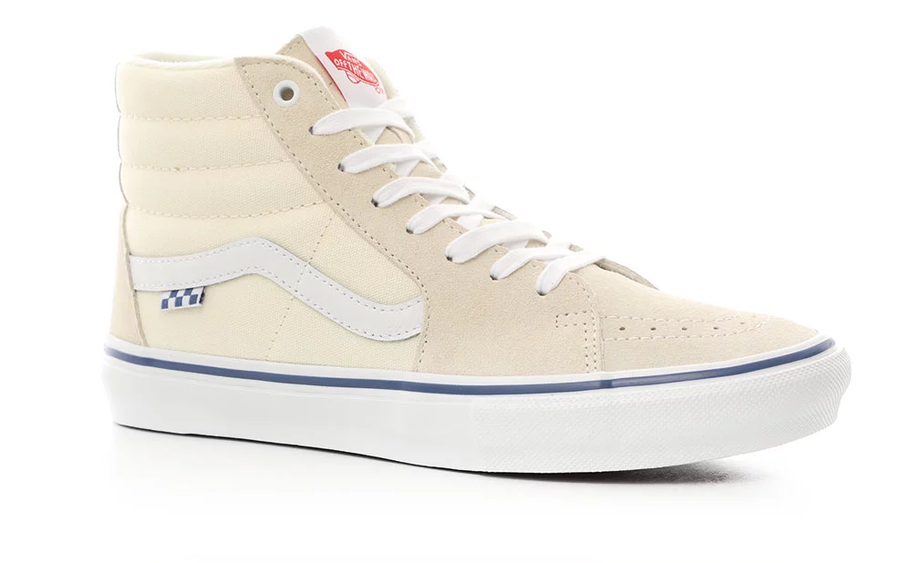 Custom VANs Sk8-HI White Classic Skate Sneakers High Top Original