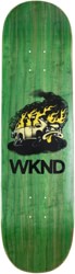 WKND Van Down 8.0 Skateboard Deck - green