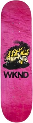 WKND Van Down 8.0 Skateboard Deck - pink - view large