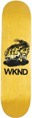 WKND Van Down 8.0 Skateboard Deck - yellow - view large