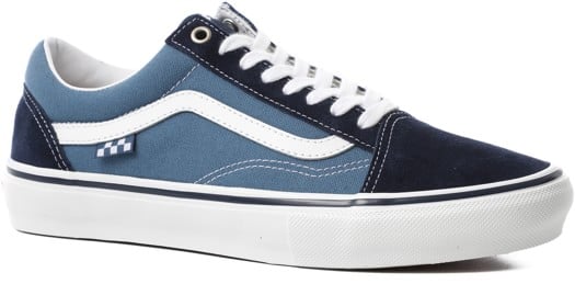 Vans Skate Old Skool Shoes - navy/white - view large